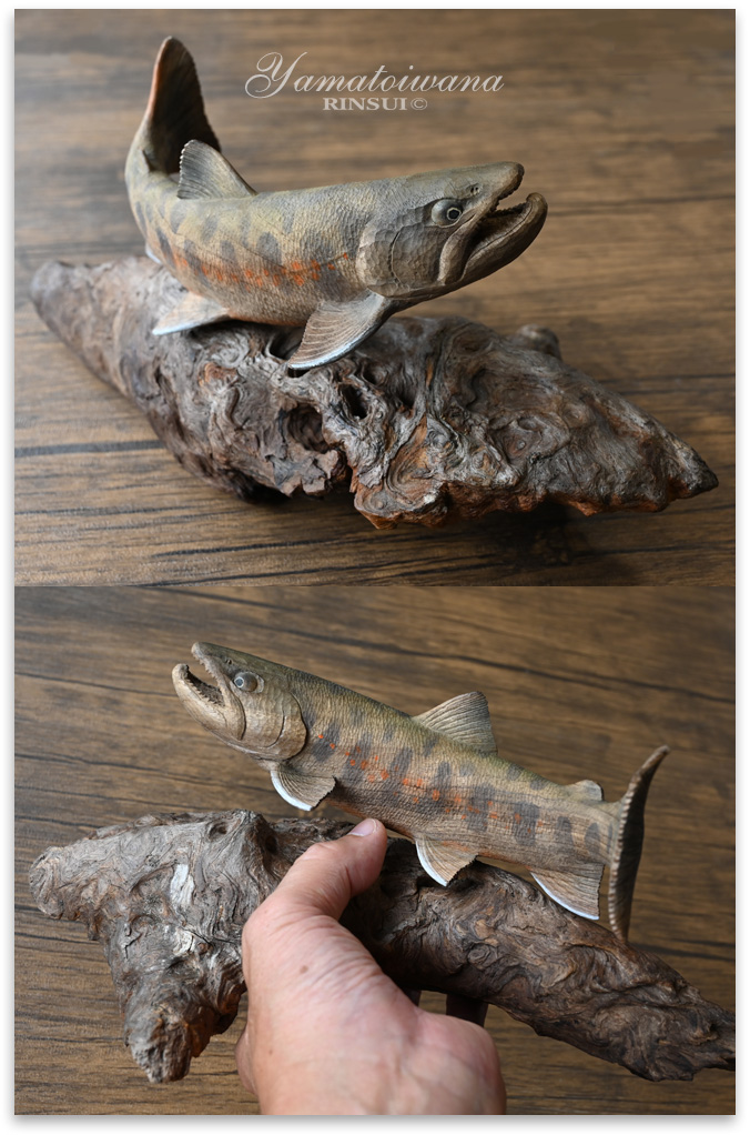 木彫りの魚美術館 魚の番屋 | さんりく旅しるべ 〜いわて三陸観光ガイド〜 | 花梨の木の雕刻は毎年魚の | フラワーアレンジメント | ノーブランド品